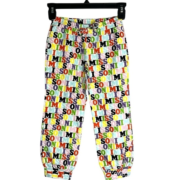 Missoni Kids Girls Rainbow Logo Joggers size 4 - Picture 1 of 5